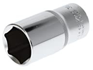 GEDORE red Douille longue, Entraînement 1/2 12,5 mm, 6 pans, Diamètre 30 mm, Outil, R61003014, Acier chromé