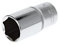 GEDORE red Douille longue, Entraînement 1/2 12,5 mm, 6 pans, Diamètre 30 mm, Outil, R61003014, Acier chromé