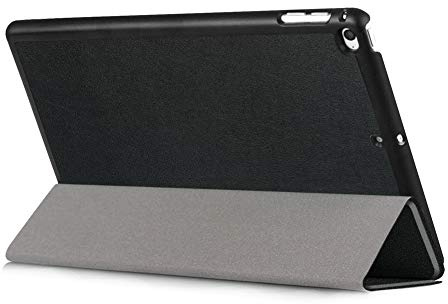 Kepuch Custer Coque pour iPad Mini 5/Mini 4,PU-Cuir Étui Housse pour iPad Mini 5/Mini 4 - Noir