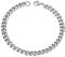 PROSTEEL Herren Armband 21cm Edelstahl Panzerkette Armband Hip Hop Bracelet 6mm breit kubanische Armkette Männer Jungen Modeschmuck Accessoire für Geburtstag