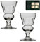 Absinth Glas Set von ALANDIA | 2x Mundgeblasene Absinth Gläser mit Reservoir | Inkl. Trinkanleitung