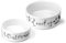 Personalised Pet Bowls Dog Bowl Cat Bowl Rabbit Animal Food Water Treat Mrs Hinch (Small Bowl (500ml), Silver)