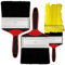 SOL 2pk 4 Paint Brush – Large Paint Brushes for Interior & Exterior Painting – Ideal for Fences, Decking, Sheds & Outdoor Use