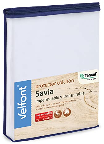 Savia Tencel Velfont Matratzenschoner, 200 cm