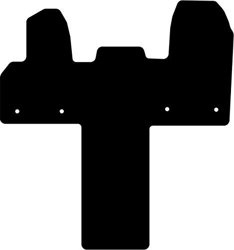 Kovvar Fußmatten passend für Ford Transit 2019-2025 Passend zur Ausführung: Wohnmobil | Automatik | Qualität: Premium