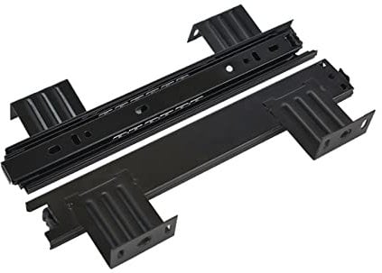 Duchunsheng Teleskopschienen Kugelführung Für Schubladenführung Vollauszug Schubladenschienen Schubladenauszüge Hängend Führungen Mit Kugellager (Size : 240mmx70mm)