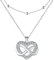 Micory Collana Donna Argento Sterling 925 Collana Infinito Cuore con Scatola Regalo-Regali di Gioielleria Originali per Nonne,Mamme e Mogli