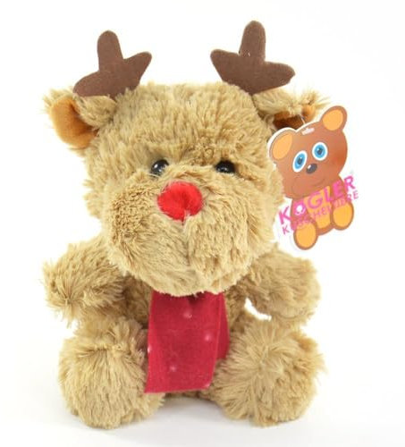Kögler Plüsch Rentier Weihnachten Kuscheltier Schmusetier Stofftier 25 cm Neu