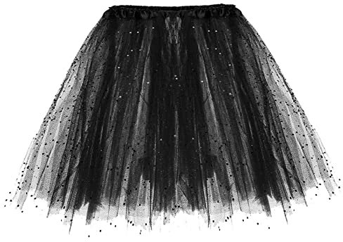 Deals of The Day Karneval Kostüm Damen Red Skirt Tüllrock Mit Lichterkette Tüllrock Pailletten Falten Rock Kostüme Damen Elegant Tüllrock Leuchtend Fledermaus Rock Damen Weisser Tüllrock Damen