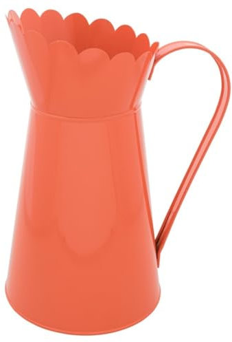 Chaks 13199-17, Arrosoir métal déco avec poignée 26,5cm, Tangerine