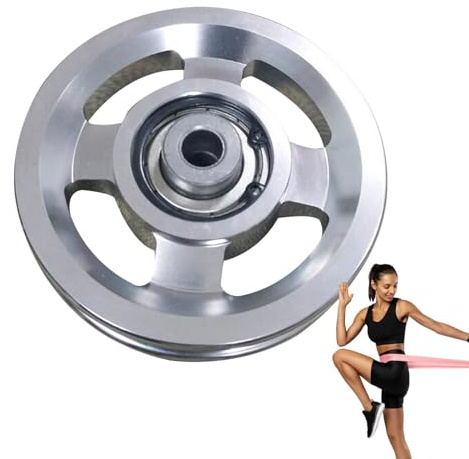 Turnhallen-Riemenscheibe | Seilrolle | Seilzugrolle | leises Rotationsrad mit drehbarer Riemenscheibe für Riemenscheiben-System, Fitnessgeräte