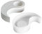 Yin und Yang Silikonform, Tai Chi Kerzen-Form, Yin und Yang Zement-Kerzenbehälter, Silikonformen für Tai Chi Yin und Yang, Kerzenhalter aus Silikon