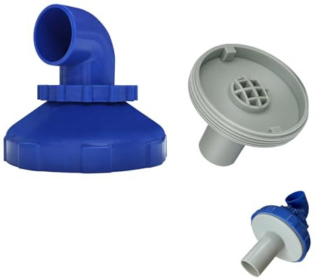 FZQBEY Pool Einlaufdüse 360° Drehbar für Pool Düse Auslass Ausströmer Zubehör Ø32/38 mm, Pool Düsen Set, Pool Auslassdüse,Pool Zubehör Ersatzteile Poolzubehör