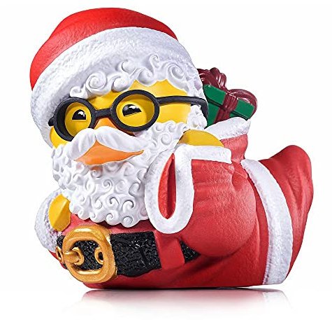 TUBBZ Box-Ausgabe Weihnachtsmann Sammelfigur aus Vinyl in Form Einer Gummiente - Offizielles Numskull-Merchandise, Spielzeug & Sammlerstücke