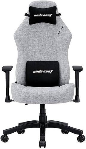 Anda Seat Luna L Gaming Stuhl - grauer Stoff