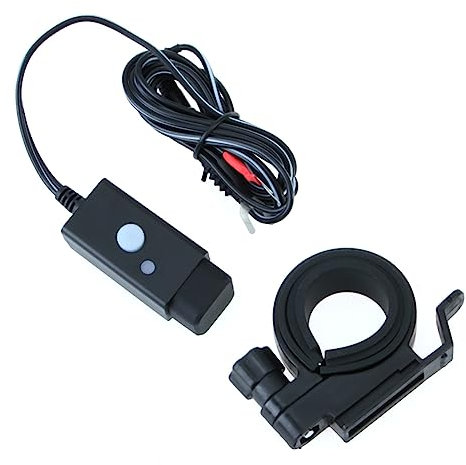 Gatuida Motorrad-USB-ladeset Mit Dual-USB-buchse Awgxc Kabel Abs Material Ladezustandsanzeige Betriebstemperatur