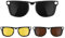 RCstyle Polarisierte Clips, kompatibel mit Ray-Ban Meta Wayfarer Smart-Brillen, Farbwechsel-Clip-Set für Damen und Herren, Größe L, Nachtsicht, Gelb, Schwarz, Braun, 3 Stück, Gelb, Schwarz, Braun