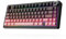 MechLands Aula F75 PRO 75% Tastiera meccanica Custom Creamy, BT5.0/USB-C/2.4 GHz Tastiera Wireless Gaming Keyboard, Gasket Structure, Bottone, RGB, Reper Switches per Win/Mac (Nero Rosa)