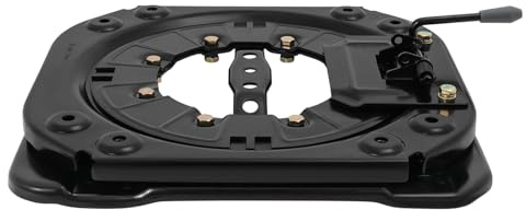 Sitzdrehkonsole 360°, 3mm Stahl-Drehsitzplatte, Universeller Wohnmobil-Sitz für Fahrersitz/Beifahrersitz/Einzelsitz geeignet für Transporter, Wohnmobile, Nutzfahrzeuge