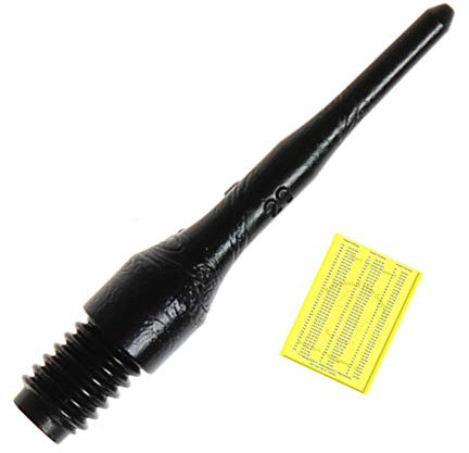 200 Evolution EVO Dart Spitzen Long, schwarz und Dart-Store Hennef Checkout-Card