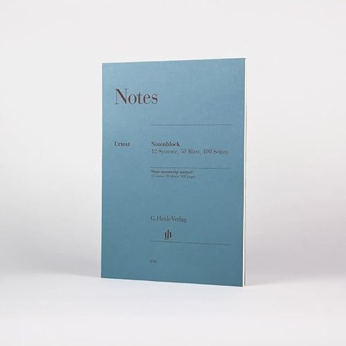 Notes - Notenblock - 12 systeme-BOOK
