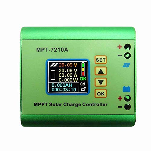 MPPT 7210A MPPT Solarpanel-Regler Laderegler mit LCD-Display für 24/36/48/60/72V