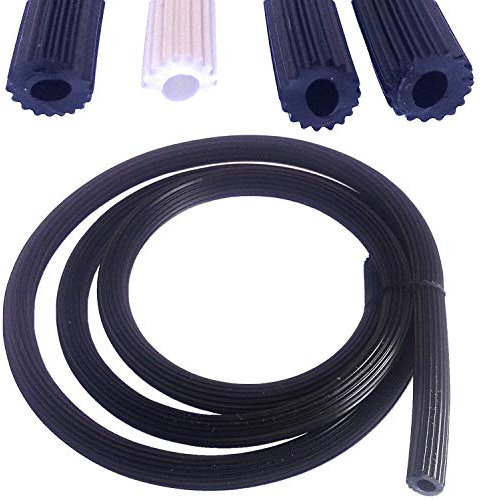 1,00 €/m - 10 Meter Schwarz Ø 5,0mm Gummischnur für Fliegengitter Mückengitter Insektengitter als Kederband PVC Gummischnur nutzbar