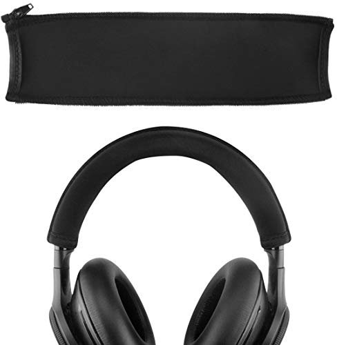 GEEKRIA Copri archetto compatibile con Plantronic BackBeat PRO, PRO +, PRO 2, cuffie wireless con cancellazione del rumore, cuscino per archetto/Installazione semplice fai-da-te (nero)