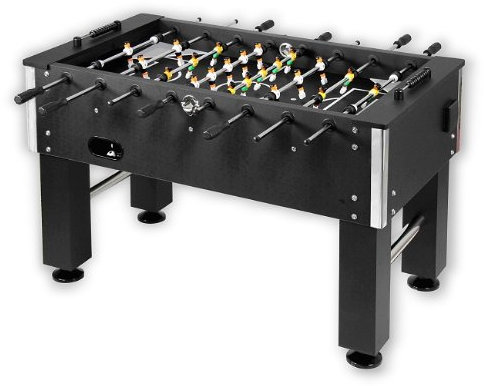 Charlsten Kickertisch Tischkicker CPSD Schwarz
