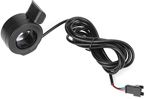 MAGT E‑Bike Thumb Throttle, Practical Universal E‑Bike Thumb Throttle Durable E‑Bike Thumb Throttle Grip Professional Mountain Bike Conversion Accessory