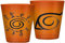 aby Glas XXL Naruto Shippuden - Konoha und Seal - Orange - 400 ml