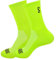 Support Herren-Fahrradsocken, atmungsaktive Technologie, rutschfeste Faser, unisex, einfarbig, Zubehör für Radfahren, Wandern, Klettern, Lime's 45-46 EU