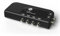 SLx TV Signal Booster Aerial Amplifier, 4 Way Signal Distribution Amplifier with F-Type Connections, 4G & 5G Filtering, Indoor TV Aerial, HD TV/FM/DAB, Auto Line Powering, Improved Energy Efficiency