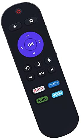Universal for Roku TV Remote, Replacement for TCL/ONN/Philips/Sanyo/RCA/JVC/LG/Haier/Hitachi/Magnavox/Element/Westinghouse Roku TV - No Setup Needed