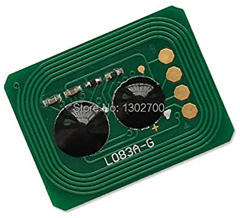 Greendhat Druckerzubehör 43837124 43837123 43837122 43837121 Tonerkartuschen-Chip für Intec cp2020 cp 2020 Laserdrucker-Pulver-Nachfüll-Reset-Chips zählen