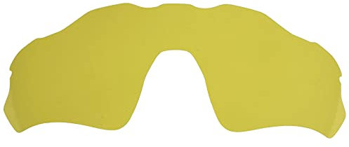 Remplacement oakley Radar EV Path OO9208 Sunglasses/1,5 mm polarisé/facile à installer (Yellow no-polarized)