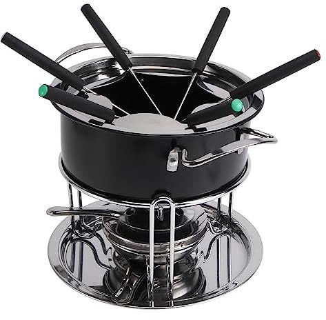 Happyyami DIY Baking Utensil Stainless Steel Chocolate Cheese Melting Pot Versatile for Fondue Sets Heating Pot