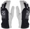 RS Arbeitshandschuhe 6 Paar Montagehandschuhe Ziegenleder Baumwolle Handschuhe Lederhandschuhe Mit Gummibündchen Schnittbeständig Präzise Größe 7 Comfo Tec