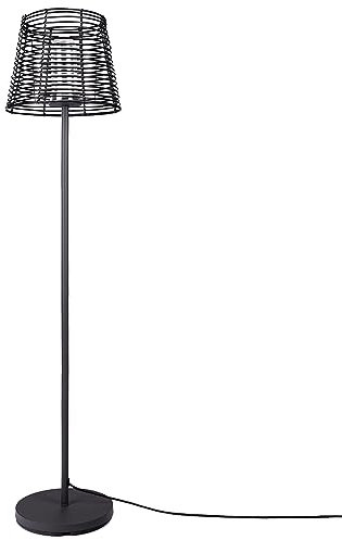 Paco Home Stehleuchte In- und Outdoor Stehlampe Terrasse Garten Vintage Retro Mit Stecker Bodenlampe