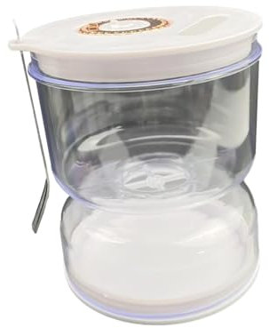 rockible Soporte para Guardar Pepinos con Tenedor, Colador, Tarro de Pepinillos Y Reloj de Arena para Aceitunas, Clip para Pepinos Y Verduras