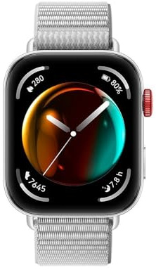 HUAWEI Watch FIT 3, display AMOLED da 4,6 cm, design ultra sottile, gestione completa del fitness, durata della batteria, compatibile con iOS & Android, grigio + esclusiva Watercup
