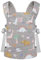 GAGAKU Puppentrage für Baby Puppen Wiedergeborene Puppenträger Kinder-Spielzeug-Träger für Puppen Puppenzubehör für Kleinkinder - Grau - Dinosaurier