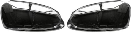 Für VW Für Golf 5 2006 2007 2008 2009 2010 2011 Auto Scheinwerfer Abdeckung Objektiv Lamphsade Transparent Scheinwerfer Shell Auto-Scheinwerferabdeckung(Left and Right)