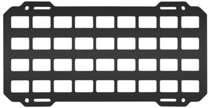 Lbvzxkad Starres Molle-Organizer-Panel für Sonnenblende im Auto für Rucksackzubehör, Ausrüstungshalter, Molle-, Werkzeuge
