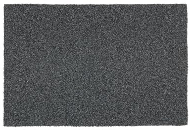 YOURSOL Türmatte Brush Line Fußmatte für außen und innen, Türmatte Brush Effekt, Schmutzfangmatte 50 x 80 cm Anthrazit, rutschfeste Sauberlaufmatte Indoor & Outdoor, Matte Eingang Flur draußen drinnen