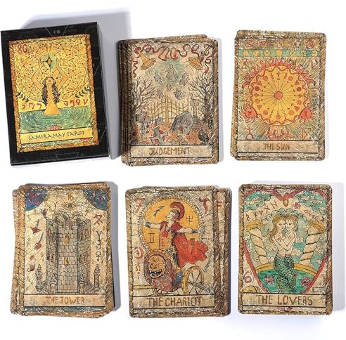 Yedaoiu Samirami Marsella Tarot, Tarot Manual en inglés, juego de cartas