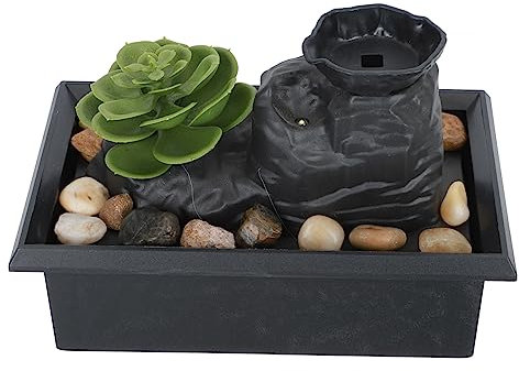 Batteriebetriebener Springbrunnen aus Kunststoff
