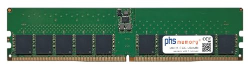 PHS-memory 48GB RAM modulo Compatibile con dell Precision 3680 Tower DDR5 UDIMM ECC 4800MHz PC5-38400E