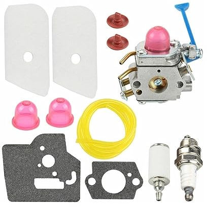 Vergaser Für Husqvarna C1Q-W40A 128C 128CD 128L 128LD 128LDX 128R Rasentrimmer Vergaser Kraftstofffilter Kit Vergaser Rasentrimmerteile