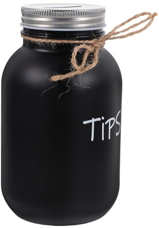 TOYANDONA Spardose Aus Glas Und Eisen Für Erwachsene Kinder Bruchfestes Sparschwein Mit 1000ml Volumen Glatte Oberfläche Vielseitige Geldsparbox Für Zuhause Und Büro